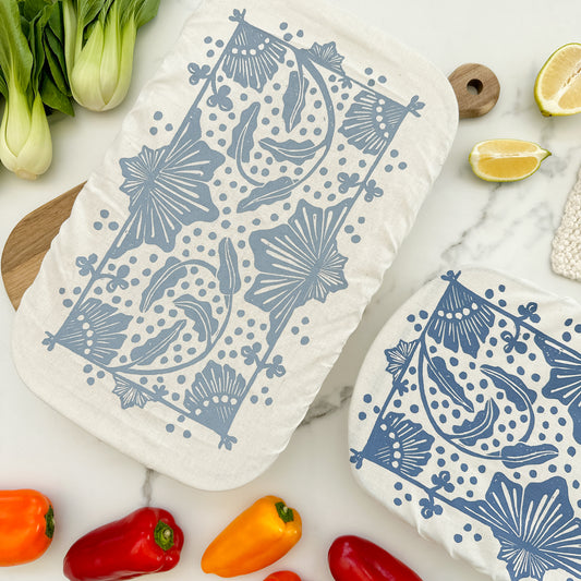 Dish Cover Rectangle | Madiba Print