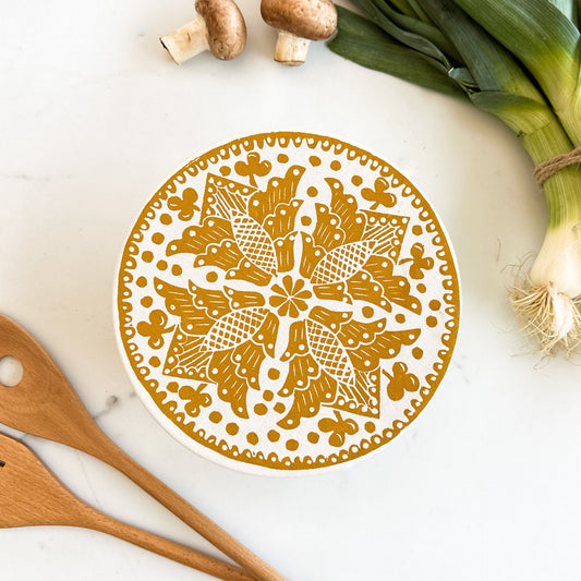 Dish and Bowl Cover Small | Madiba Print