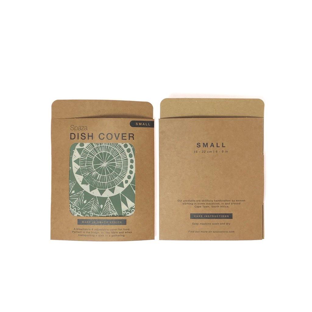 Dish and Bowl Cover Small Safari Print : fabric dish cover single portion or leftover - spaza.store.com