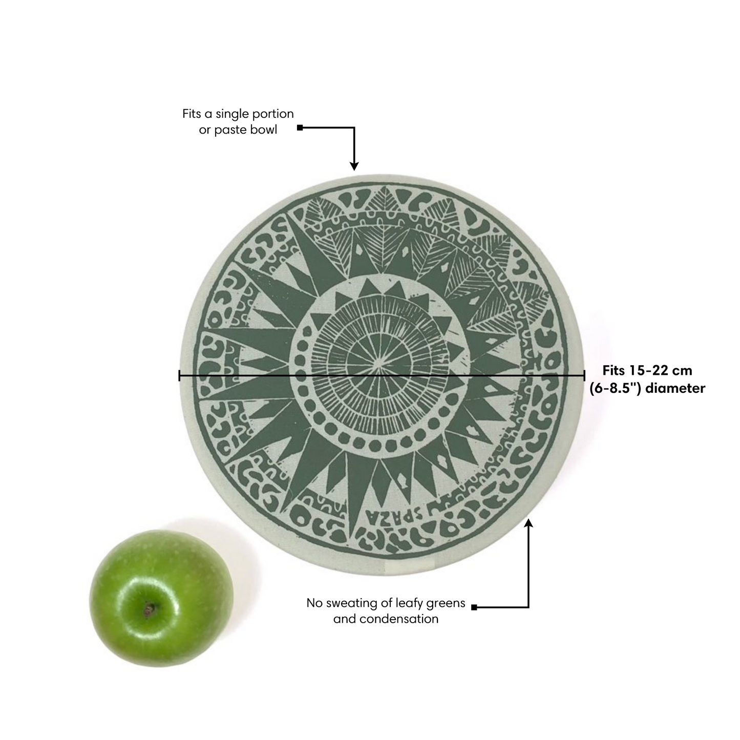 Dish and Bowl Cover Small | Safari Print