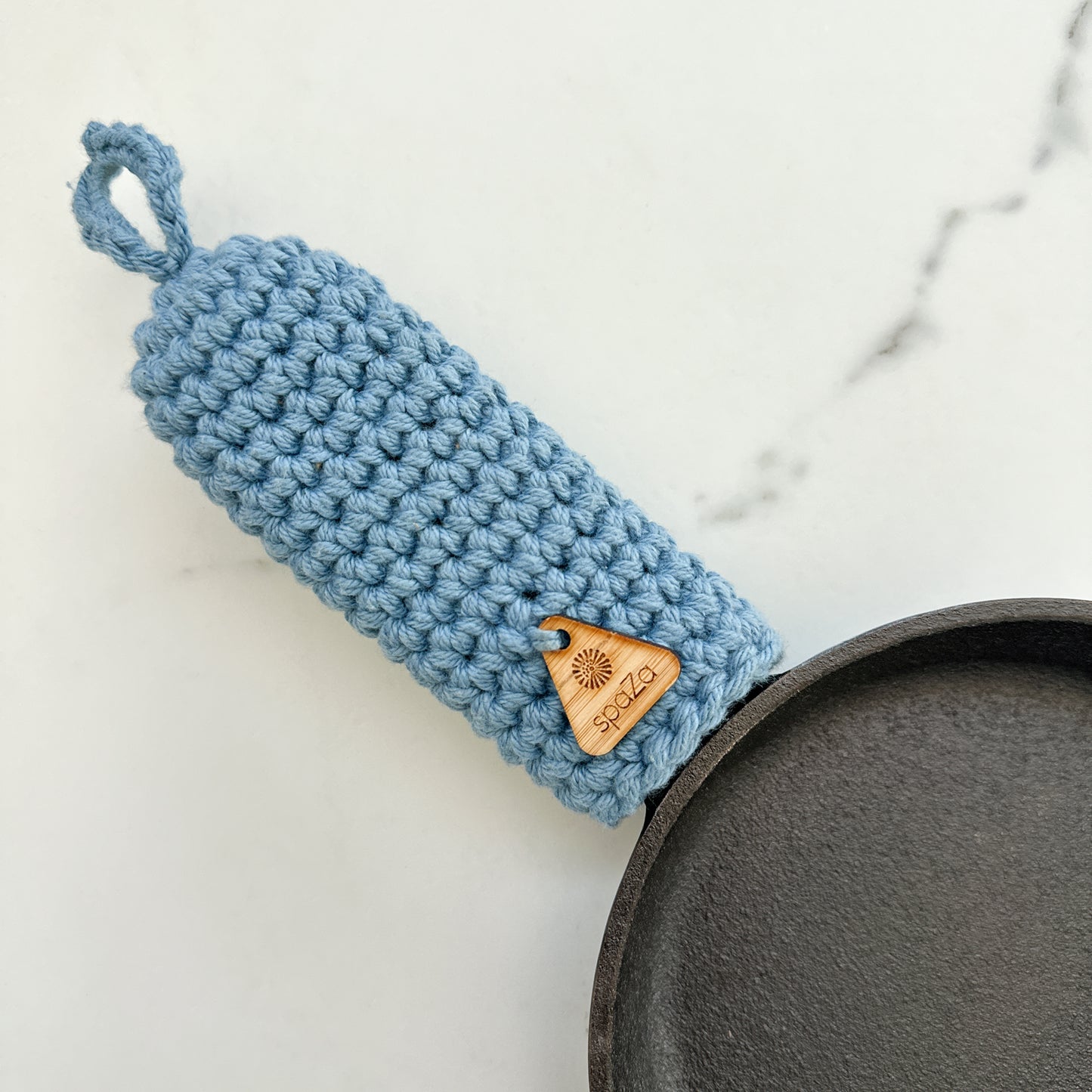 Skillet Handle Cover Thick Hand Crocheted Heat Resistance for Skillets