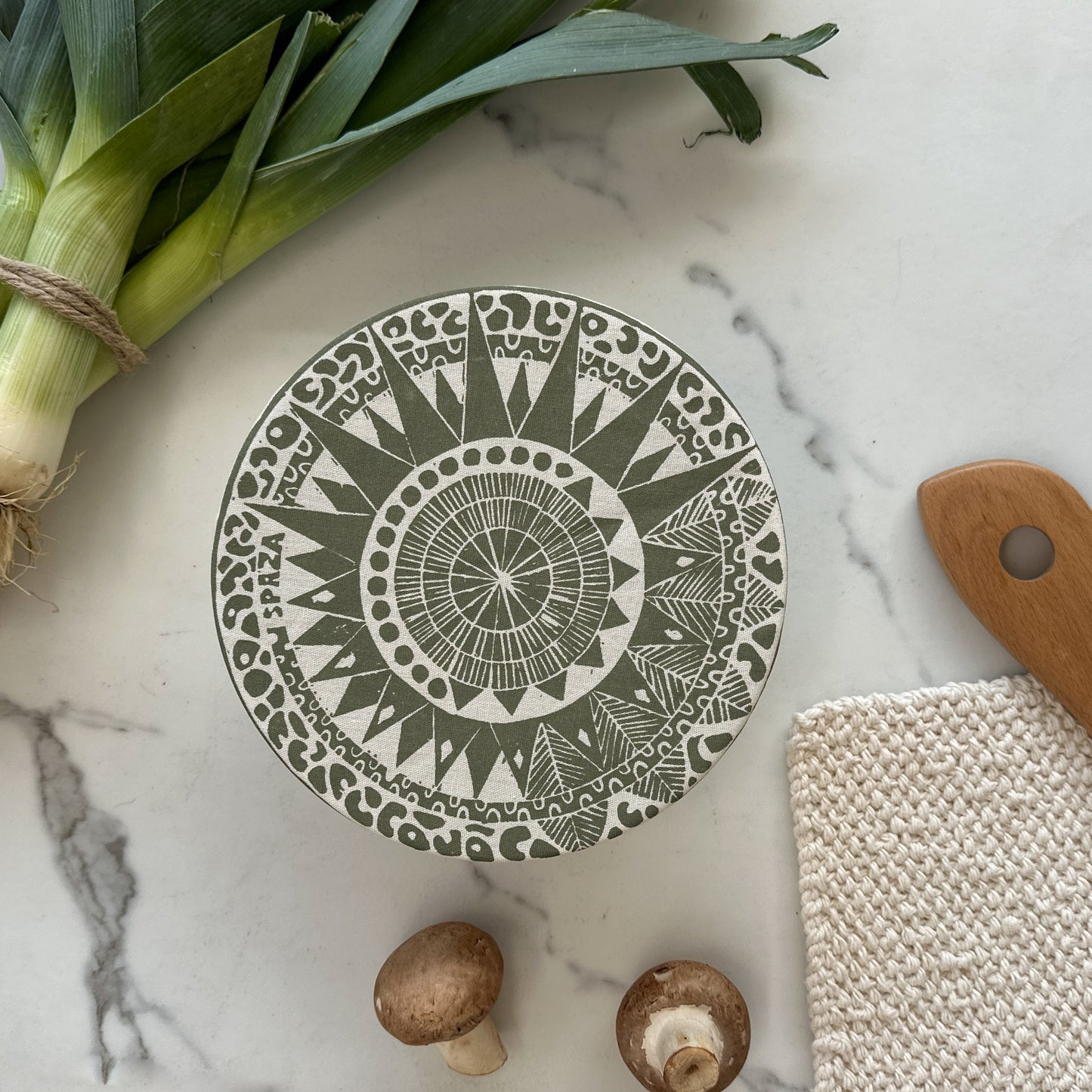 Dish and Bowl Cover Small | Safari Print