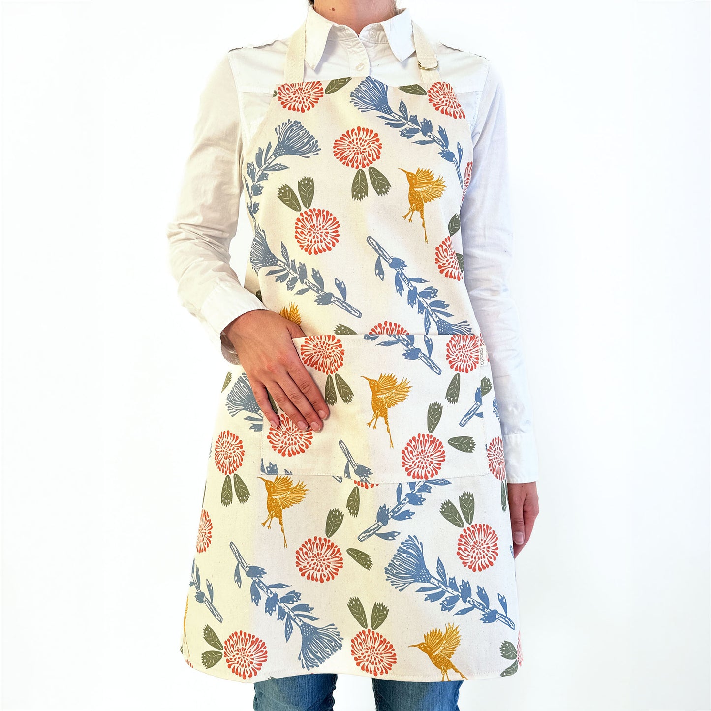 Apron Sunbird Print