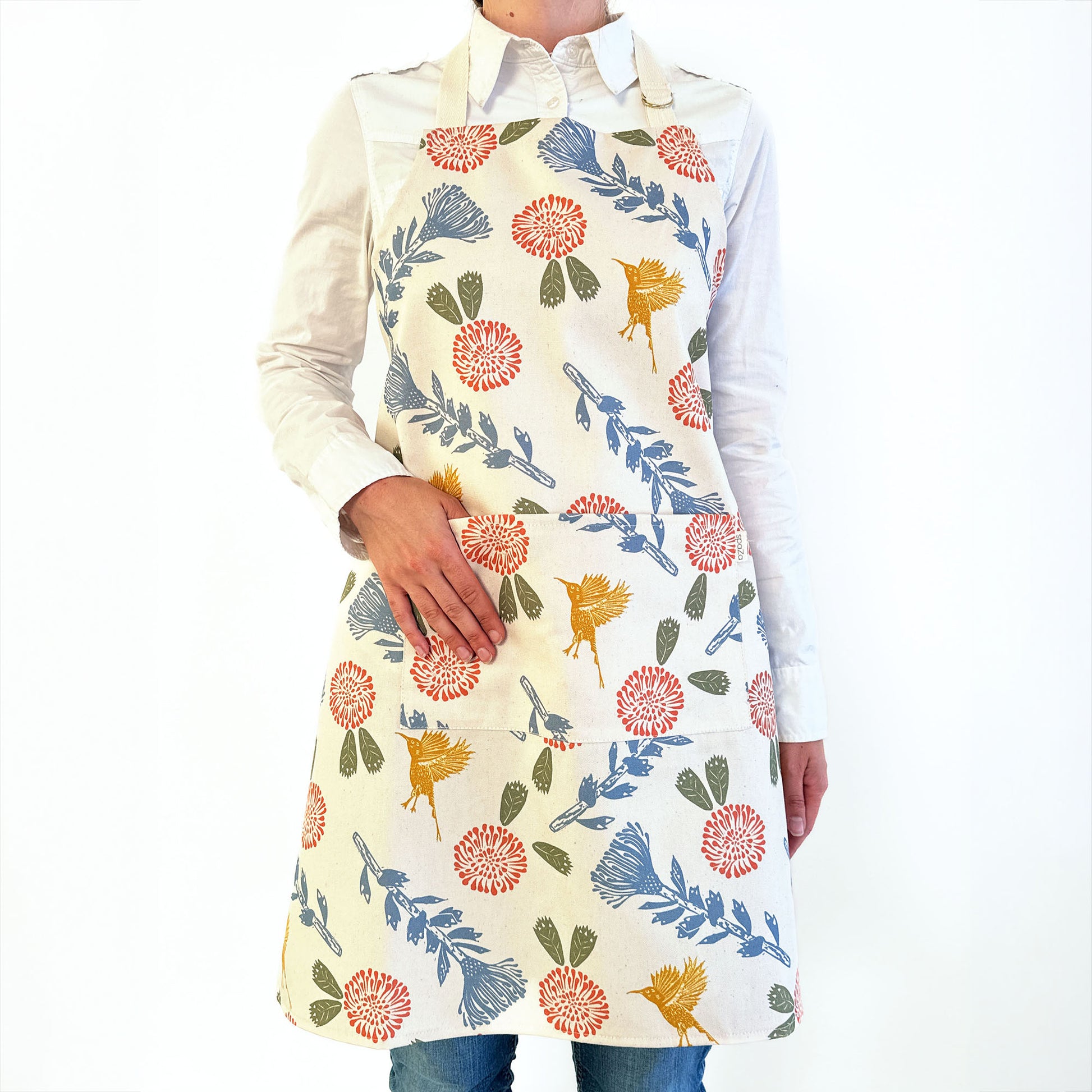 Apron Sunbird Print
