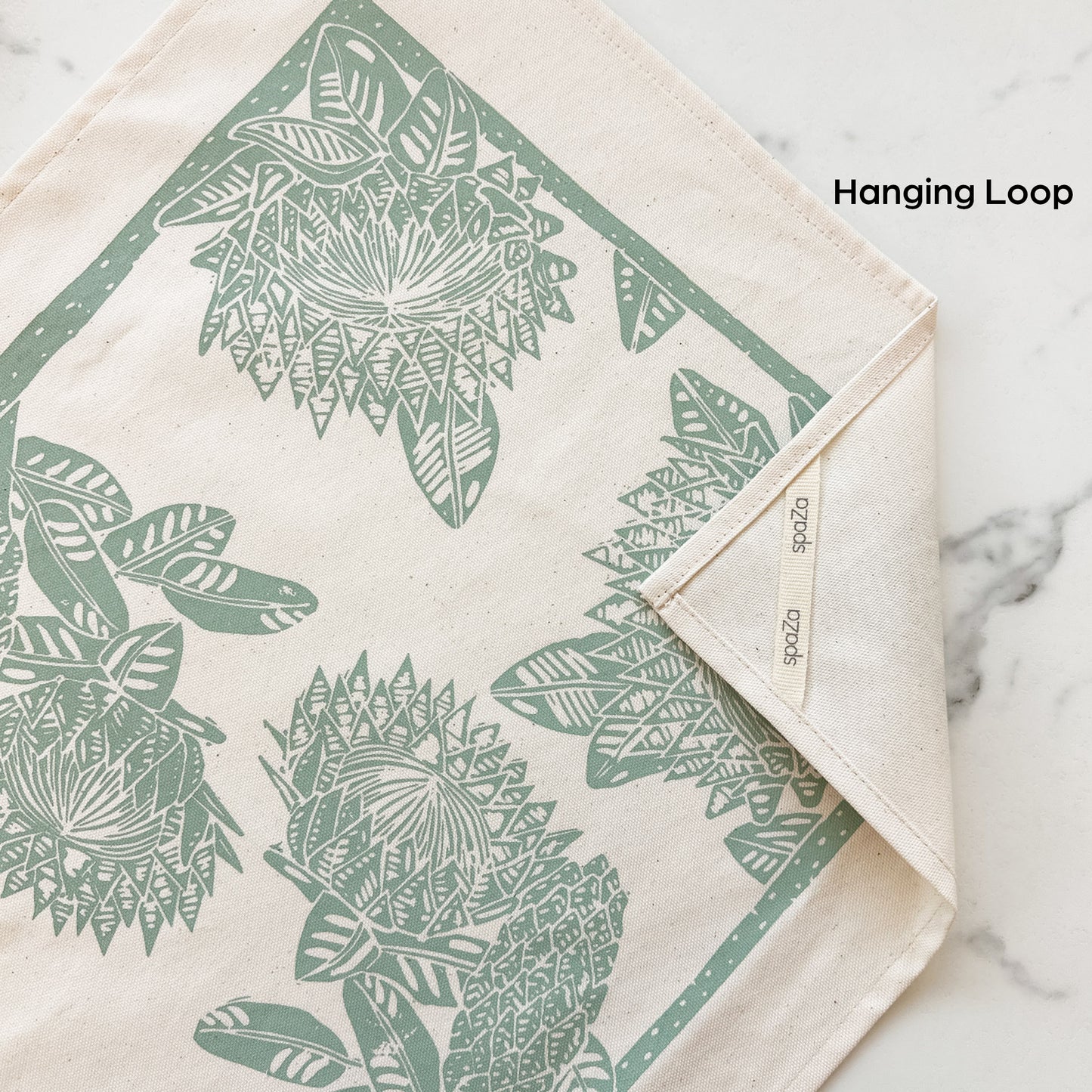 Cotton Tea Towel | Protea Print
