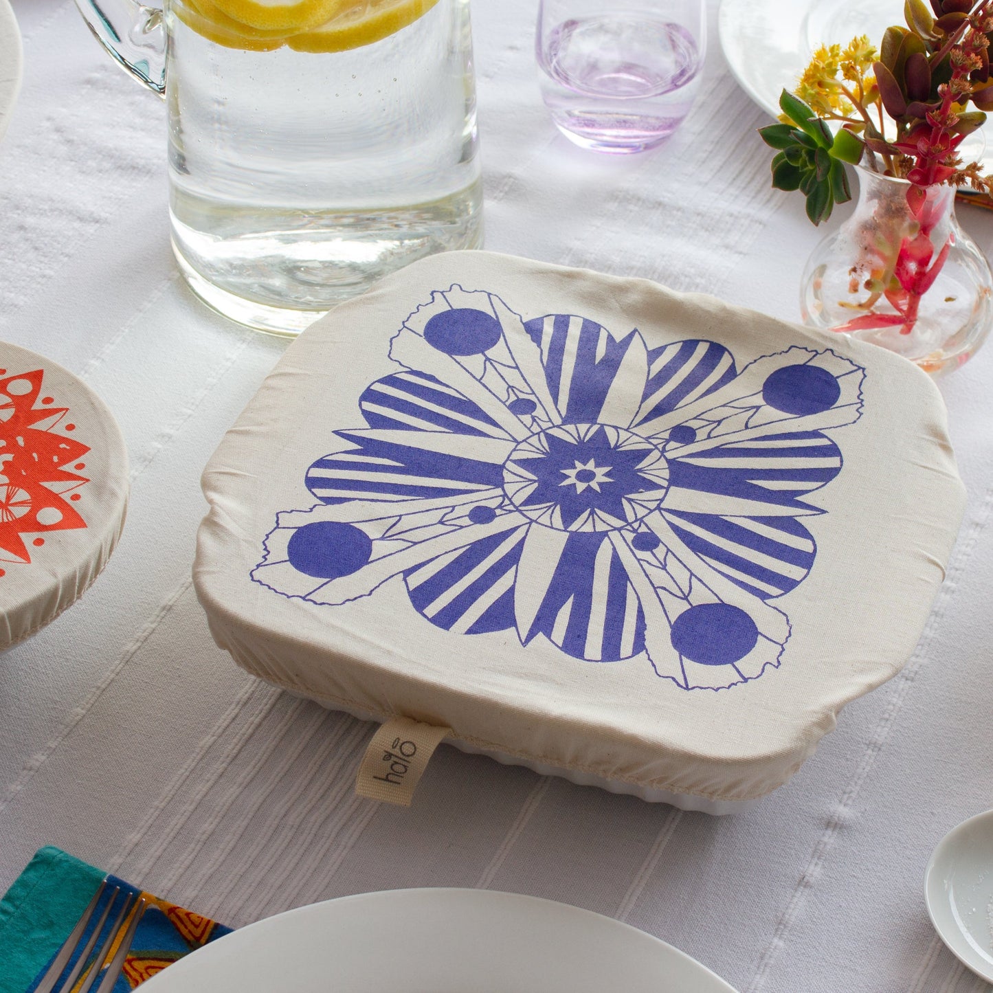 Halo Dish and Casserole Cover Square Aloe | Kirsten Davidson