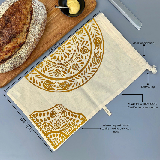 Loaf Bag | bread bag for ciabatta or seed breads