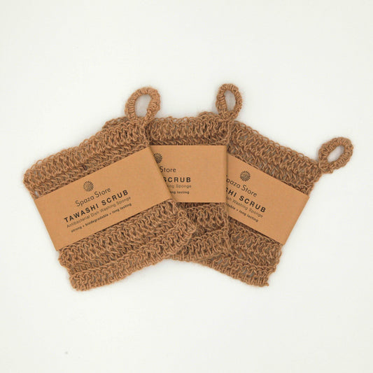 Tawashi Kitchen Sponge 3-Pack : eco-friendly dishwashing scrub - spaza.store.com